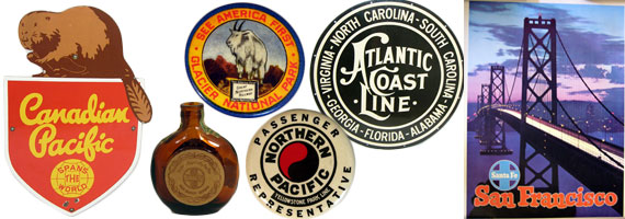 Railroad Advertising, Signs, & Promotional Items