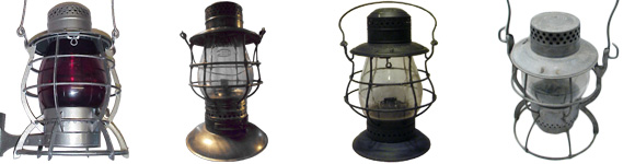 Dietz Tall Globe Lanterns - No. 6, No. 39, Steel-Clad, Vulcan, Empire, & X.L.C.R.